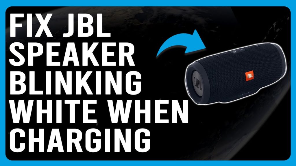 Why Is My Jbl Speaker Blinking White?