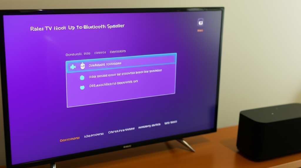 Generate a high-quality, relevant image prompt for an article about: Can Roku TV Hook Up To Bluetoot