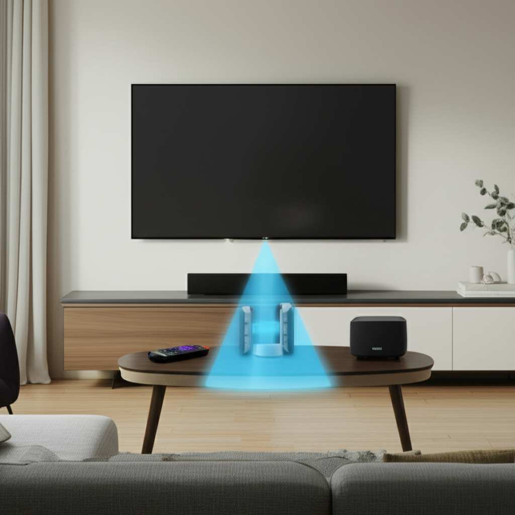 Generate a high-quality, relevant image prompt for an article about: Can Roku TV Hook Up To Bluetoot