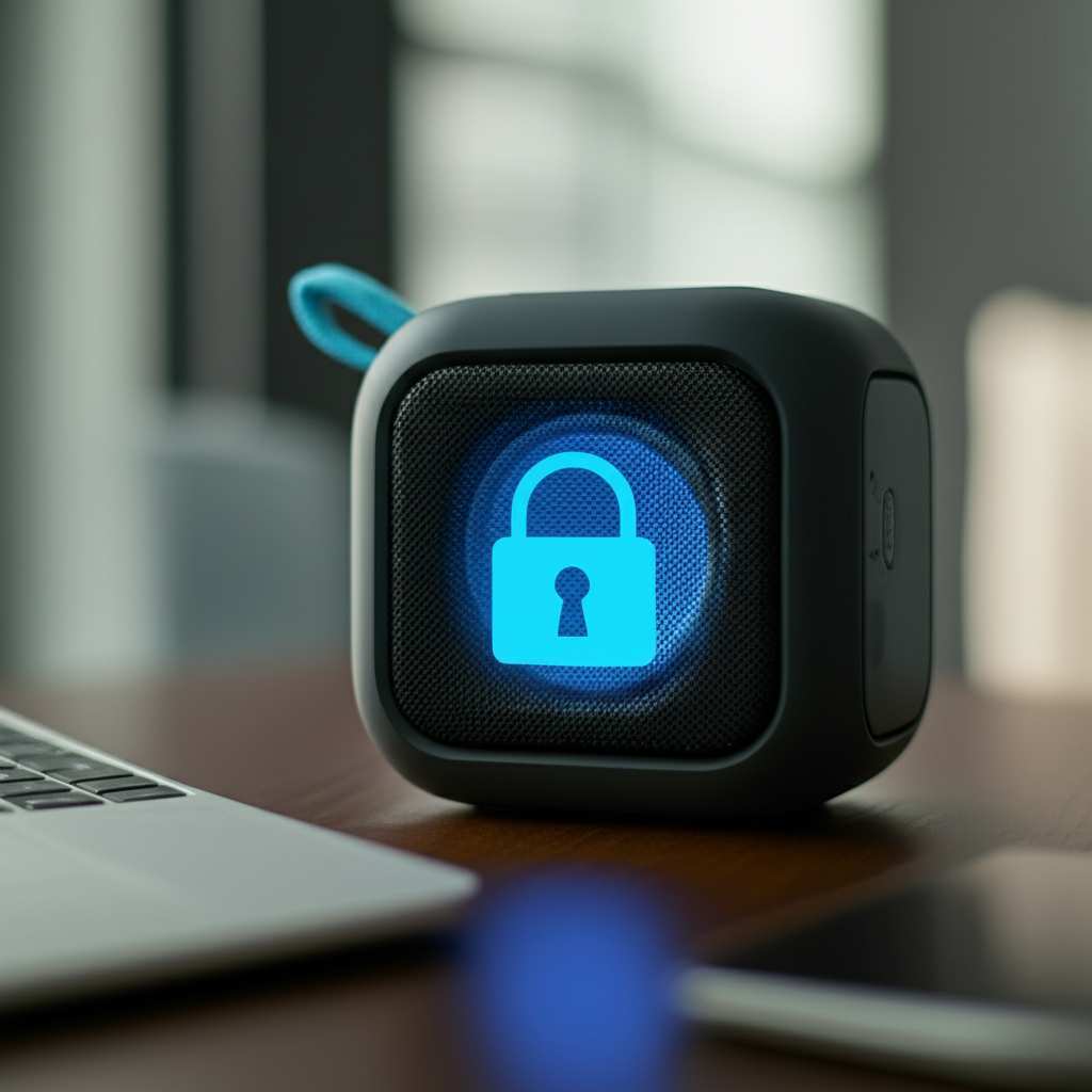 Generate a high-quality, relevant image prompt for an article about: Prevent Bluetooth Hacking: Secu