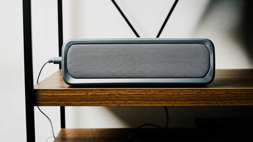 Generate a high-quality, relevant image prompt for an article about: Can Bluetooth Speakers Stay Plu