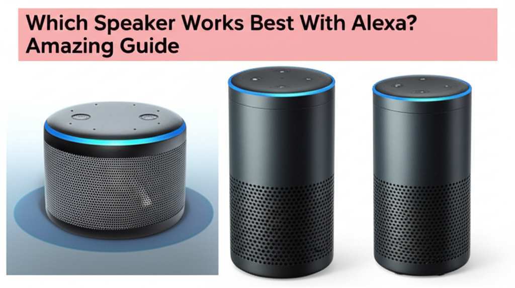 Generate a high-quality, relevant image prompt for an article about: Which Speaker Works Best With A