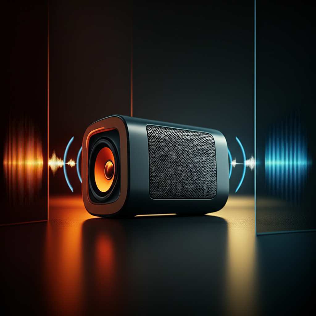 Generate a high-quality, relevant image prompt for an article about: What Affects Bluetooth Speaker