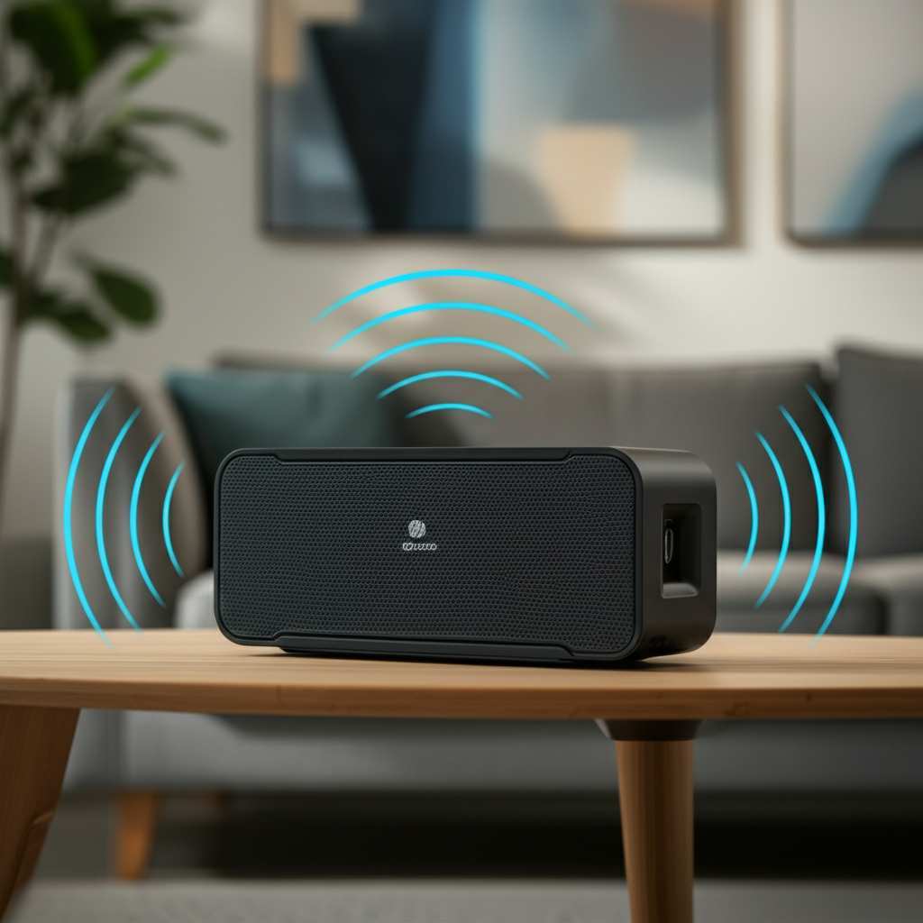 Generate a high-quality, relevant image prompt for an article about: What Is The Best Bluetooth Spea