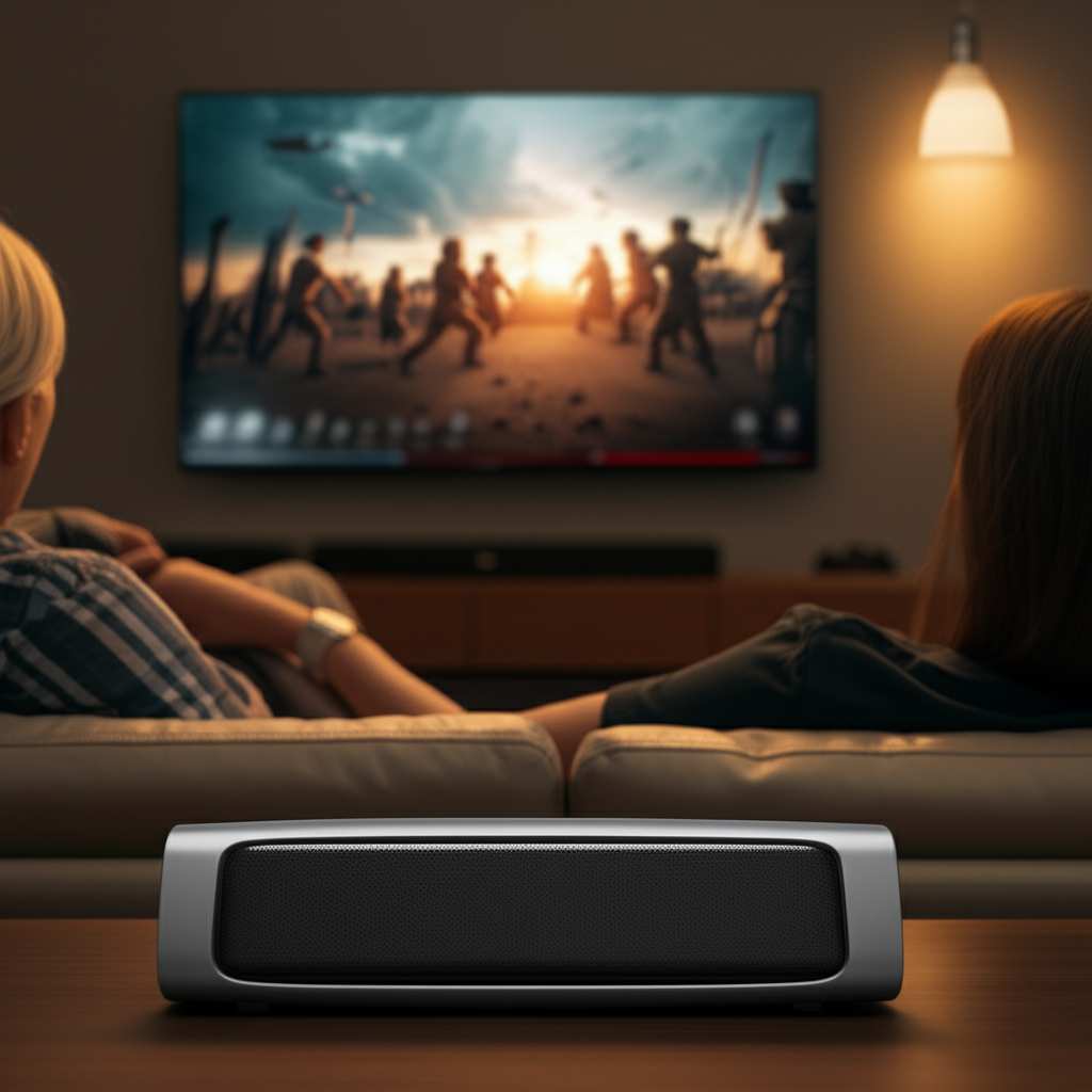 Generate a high-quality, relevant image prompt for an article about: Are Bluetooth Speakers Good For