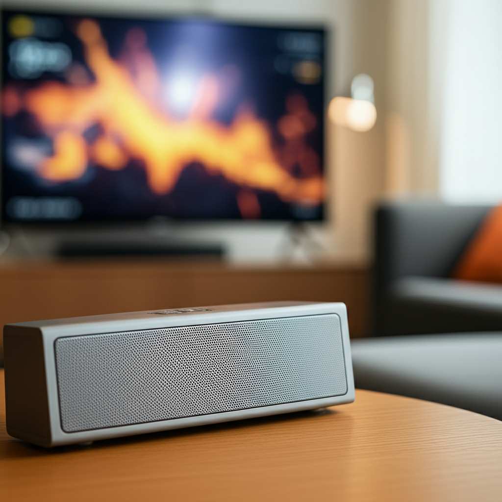 Generate a high-quality, relevant image prompt for an article about: Are Bluetooth Speakers Good For