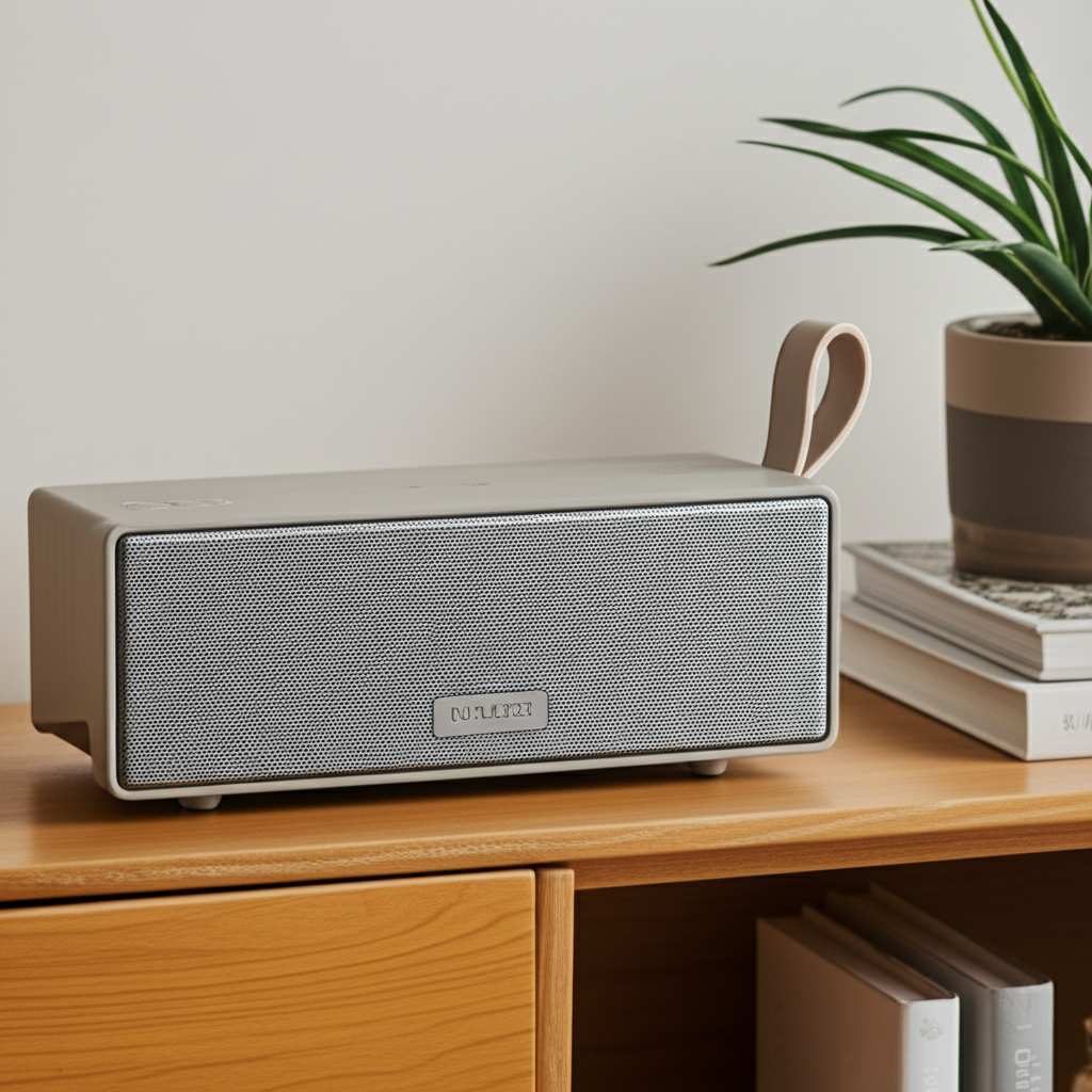 Generate a high-quality, relevant image prompt for an article about: What Makes A Bluetooth Speaker