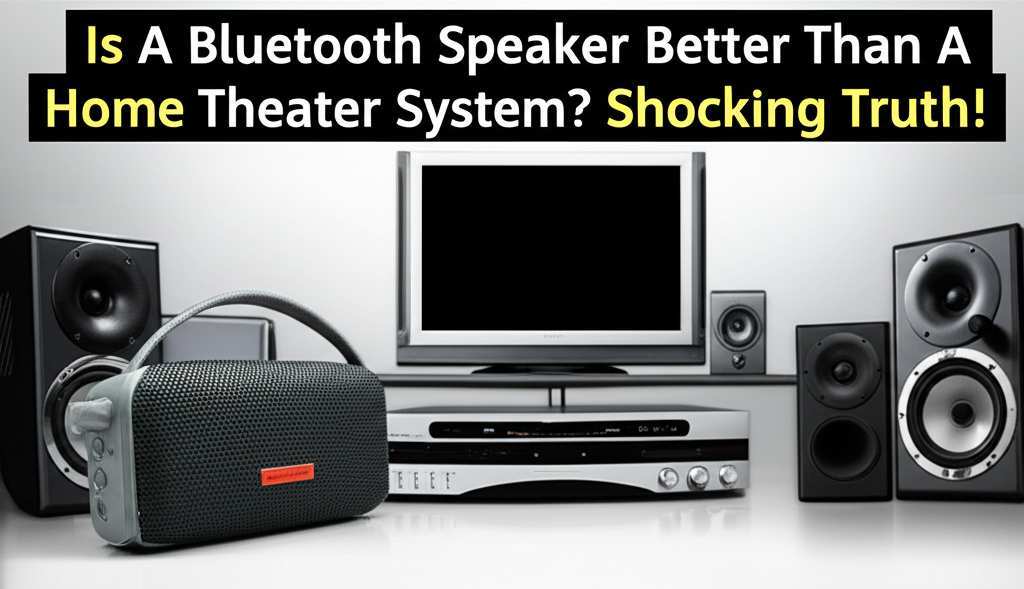 Generate a high-quality, relevant image prompt for an article about: Is A Bluetooth Speaker Better T