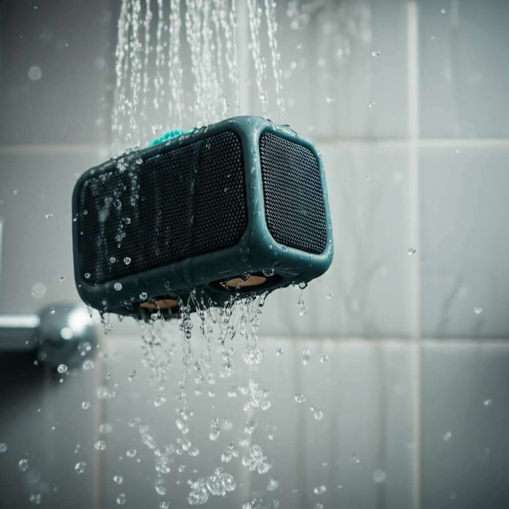 Generate a high-quality, relevant image prompt for an article about: Which Bluetooth Speaker is Wate