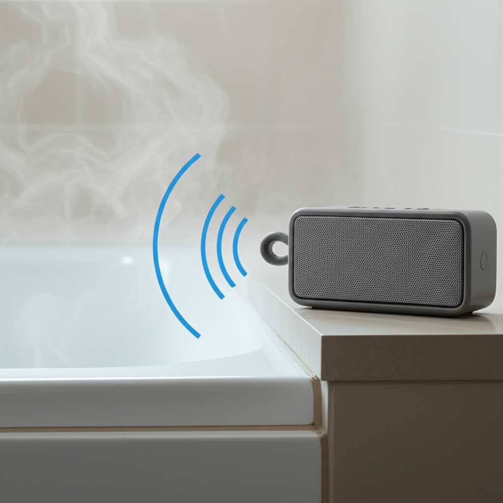 Generate a high-quality, relevant image prompt for an article about: Which Bluetooth Speaker Has The