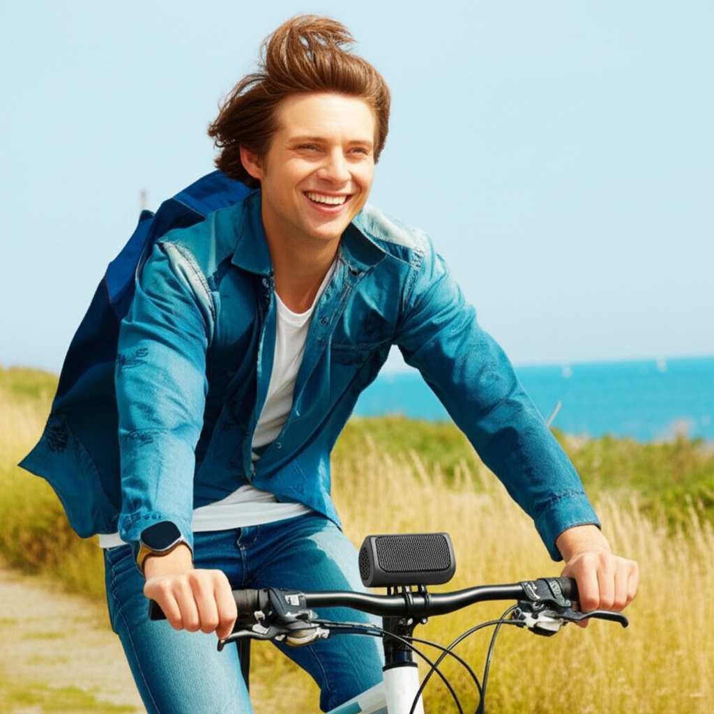 Generate a high-quality, relevant image prompt for an article about: Can Bluetooth Speakers Handle O