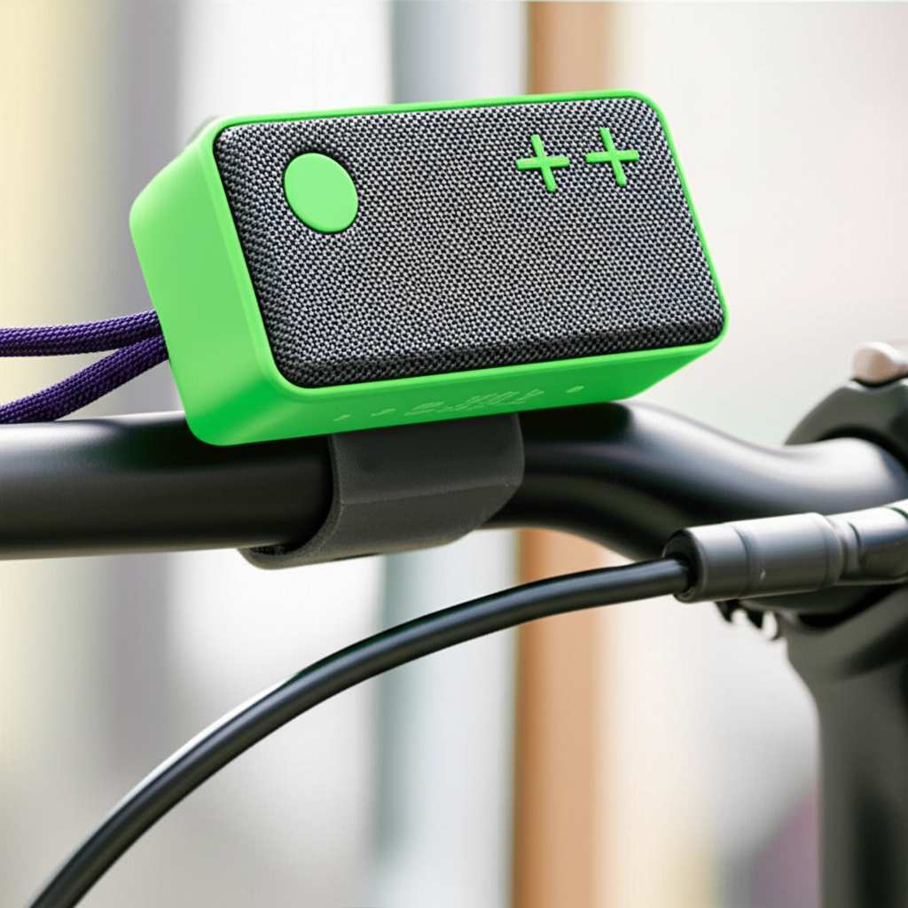 Generate a high-quality, relevant image prompt for an article about: How To Attach Bluetooth Speaker
