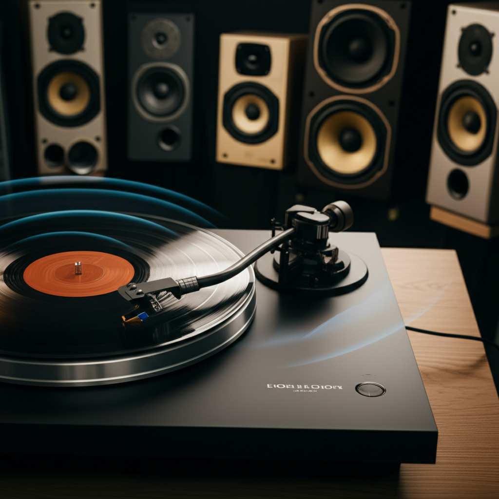 Generate a high-quality, relevant image prompt for an article about: Can You Use Any Speakers With A