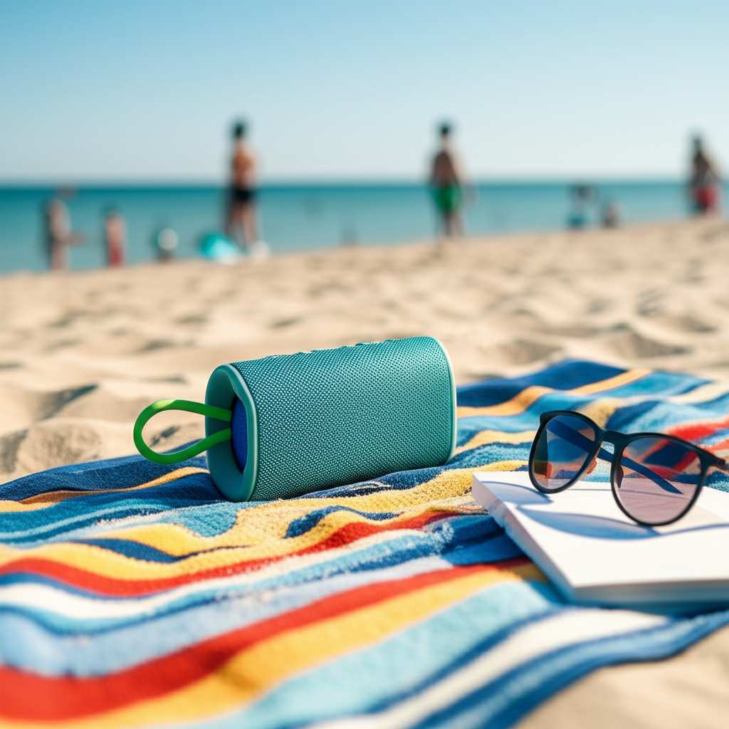 Generate a high-quality, relevant image prompt for an article about: How to Choose a Bluetooth Speak