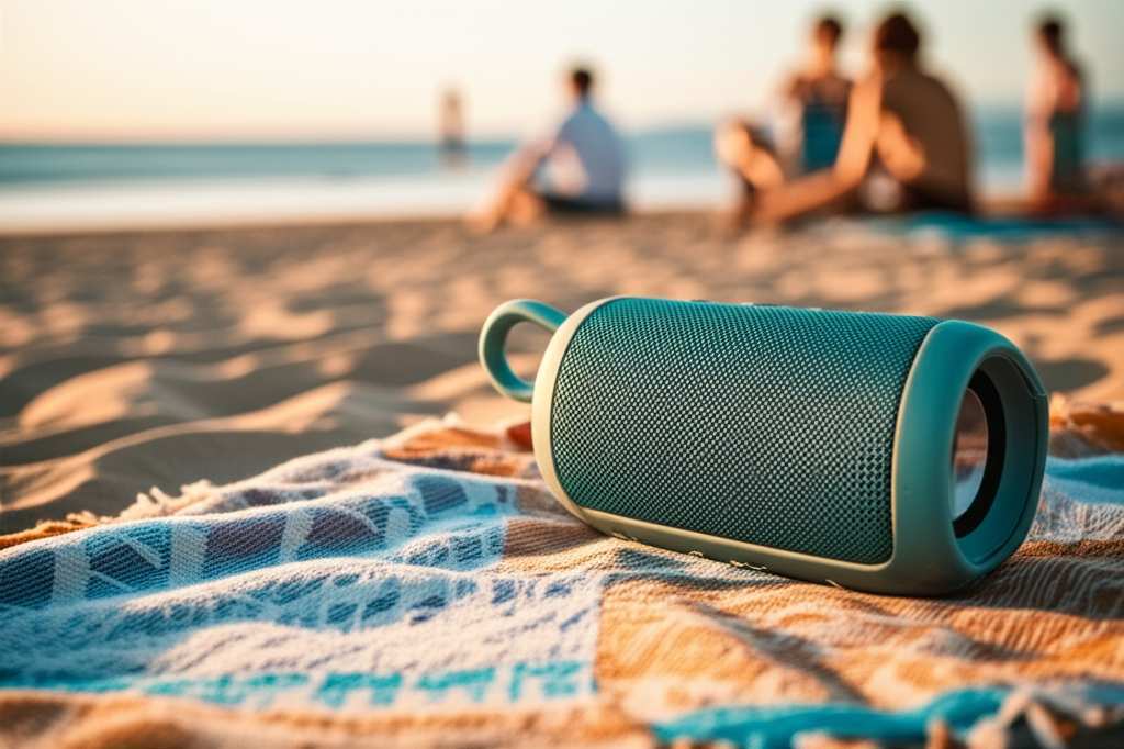 Generate a high-quality, relevant image prompt for an article about: Which Bluetooth Speaker Has Bes