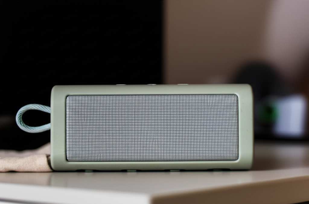 Generate a high-quality, relevant image prompt for an article about: How To Keep Bluetooth Speaker S