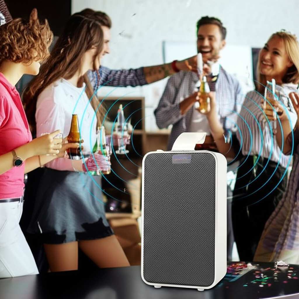 Generate a high-quality, relevant image prompt for an article about: Which Bluetooth Speaker Is Loud