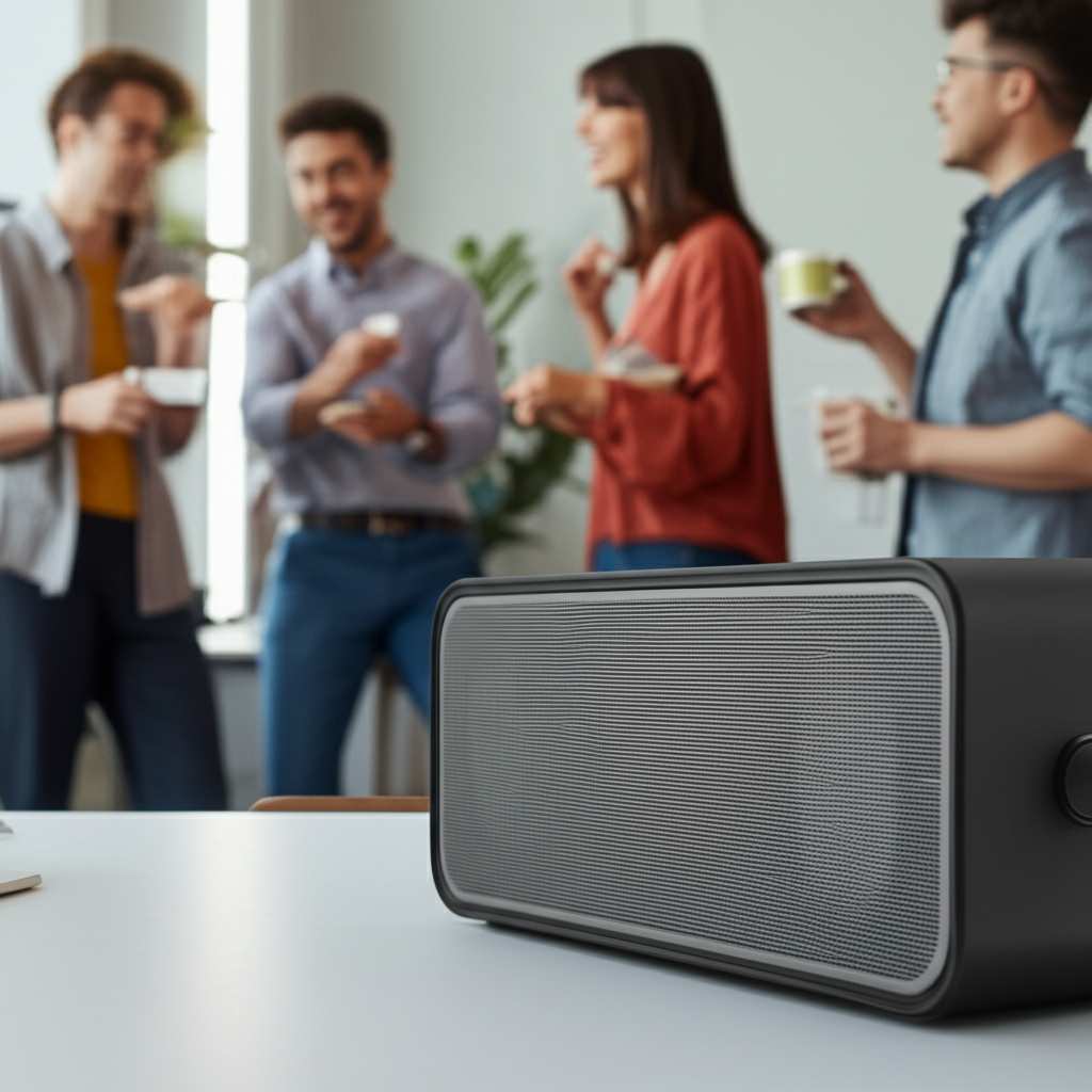 Generate a high-quality, relevant image prompt for an article about: Can Bluetooth Speakers Be Used