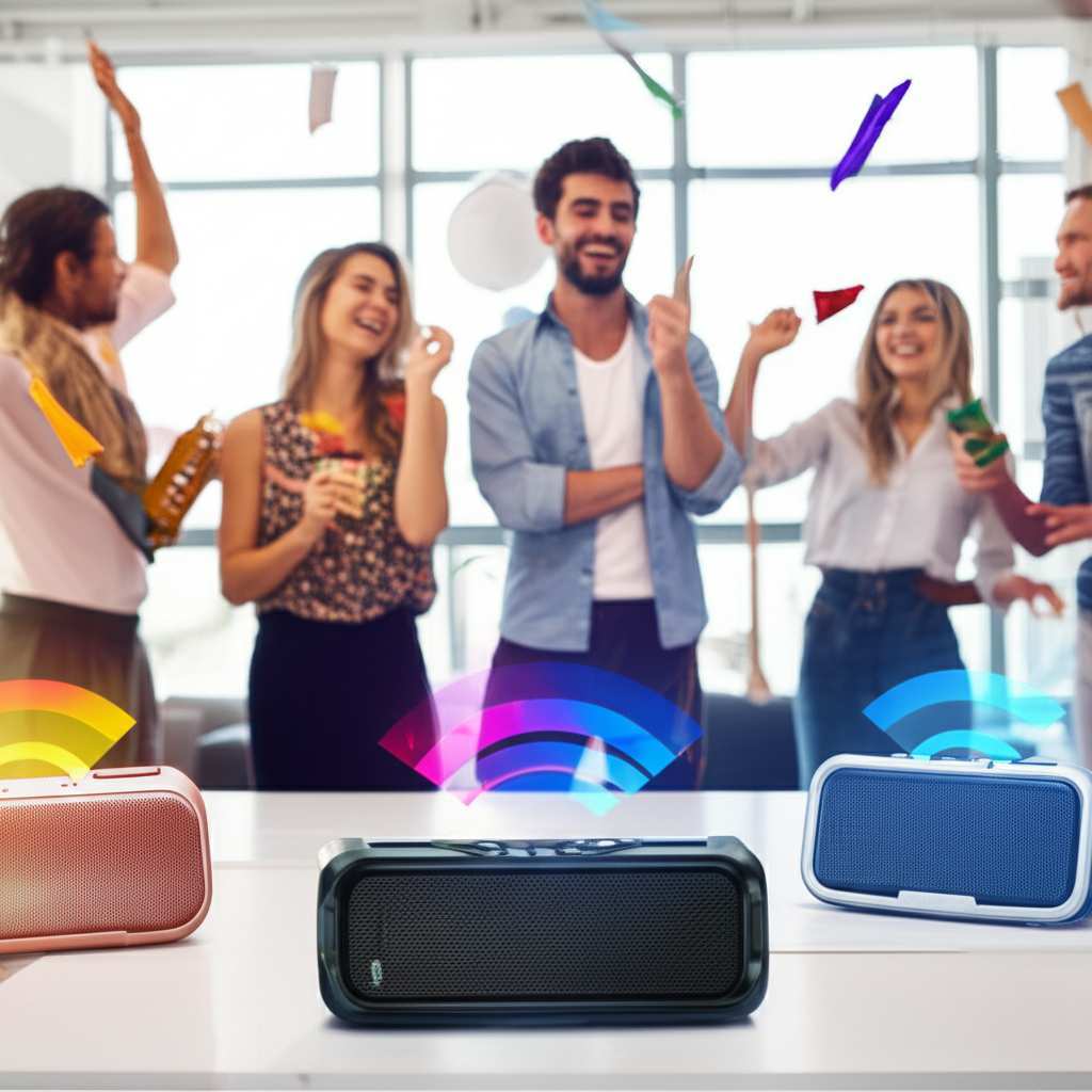 Generate a high-quality, relevant image prompt for an article about: How To Connect Multiple Bluetoo
