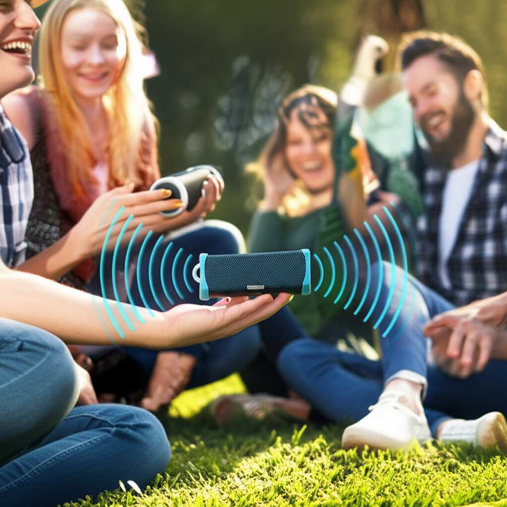 Generate a high-quality, relevant image prompt for an article about: What Are The Best Portable Blue