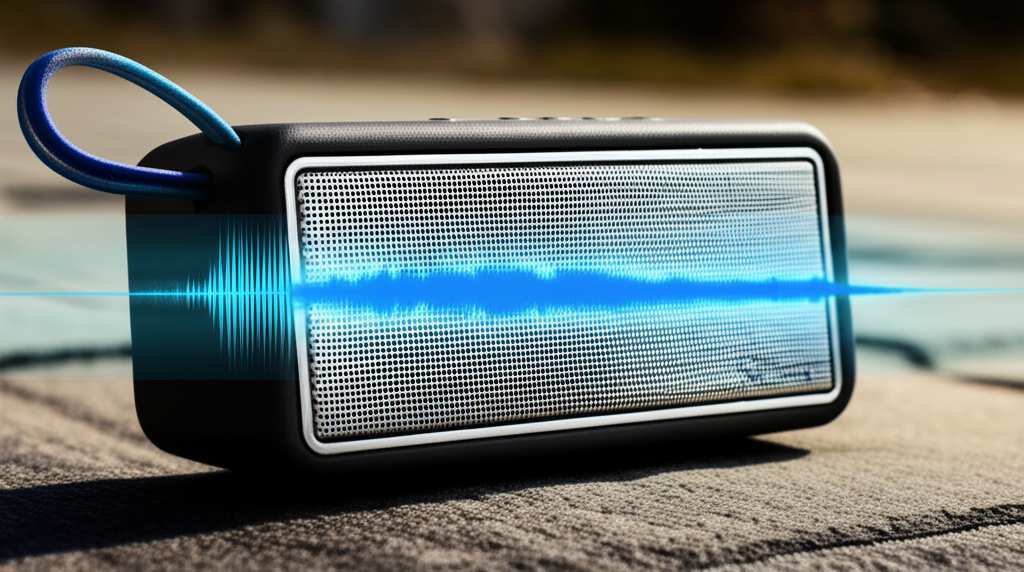 Generate a high-quality, relevant image prompt for an article about: Which Portable Bluetooth Speake