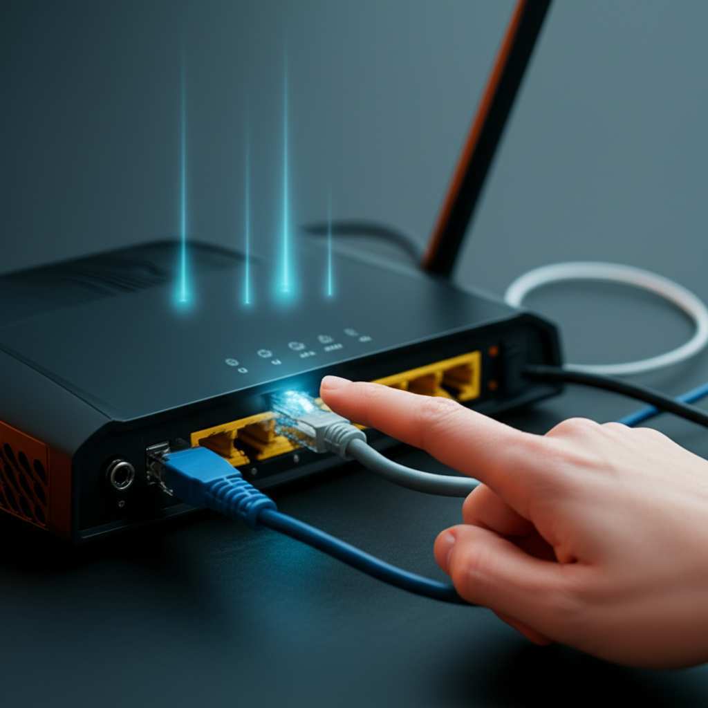 Generate a high-quality, relevant image prompt for an article about: How To Fix Connectivity Issues: