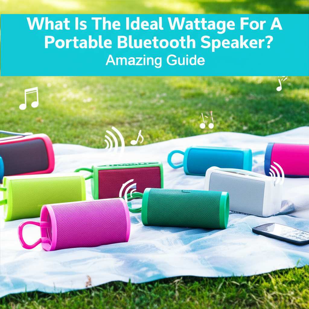 Generate a high-quality, relevant image prompt for an article about: What Is The Ideal Wattage For A