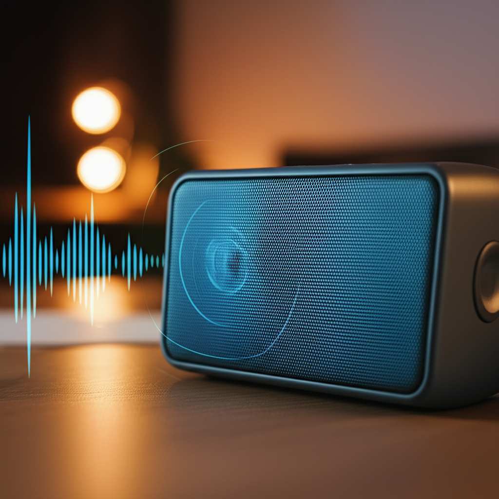 Generate a high-quality, relevant image prompt for an article about: Cual Es El Mejor Speaker Blueto