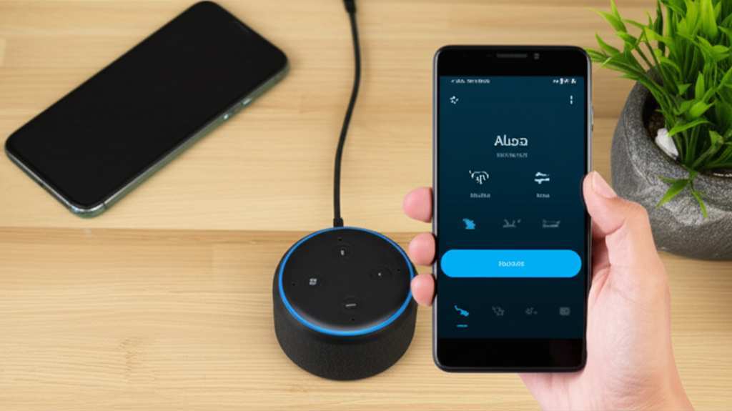 Generate a high-quality, relevant image prompt for an article about: Can I Use Alexa As Bluetooth Sp