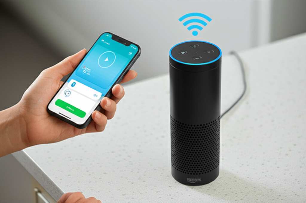 Generate a high-quality, relevant image prompt for an article about: Can I Use Alexa As Bluetooth Sp