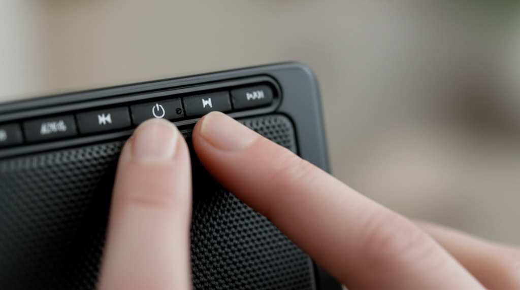 Generate a high-quality, relevant image prompt for an article about: How To Reset Altec Lansing Blue