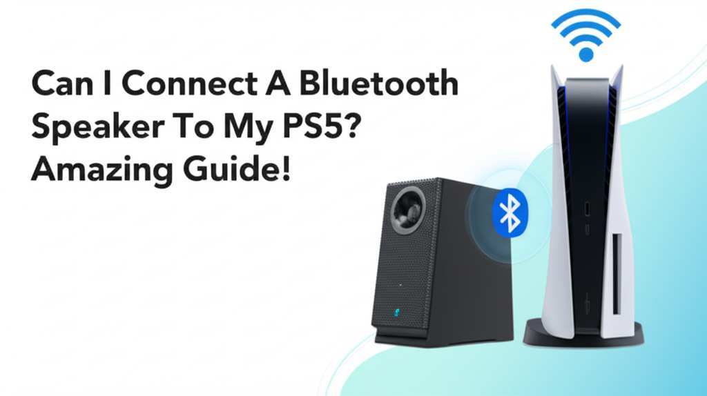 Generate a high-quality, relevant image prompt for an article about: Can I Connect A Bluetooth Speak