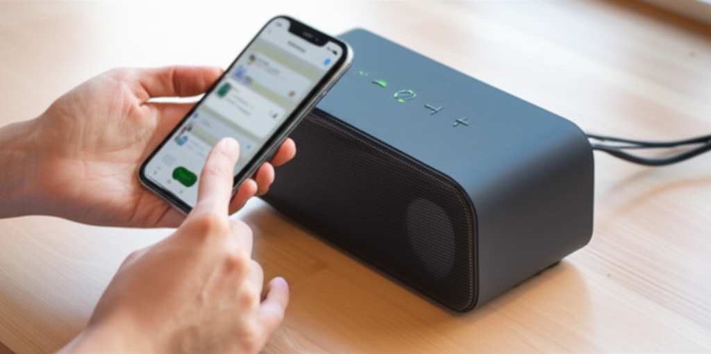 Generate a high-quality, relevant image prompt for an article about: How Do You Use A Bluetooth Spea