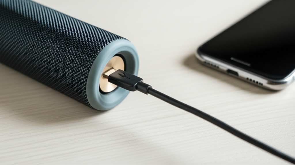 Generate a high-quality, relevant image prompt for an article about: How Do You Charge A Bluetooth S