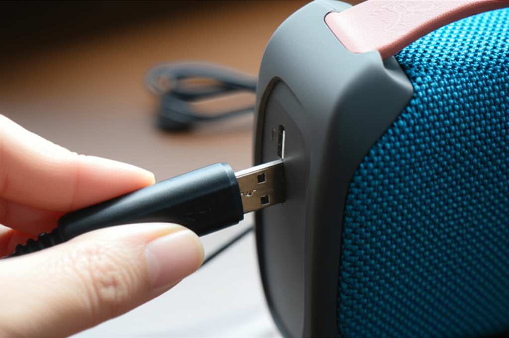 Generate a high-quality, relevant image prompt for an article about: How to Connect Wireless Mic to