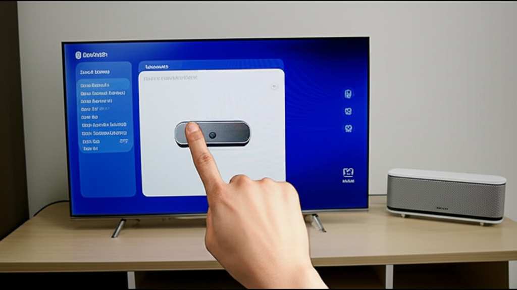 Generate a high-quality, relevant image prompt for an article about: How to Connect Bluetooth Speake