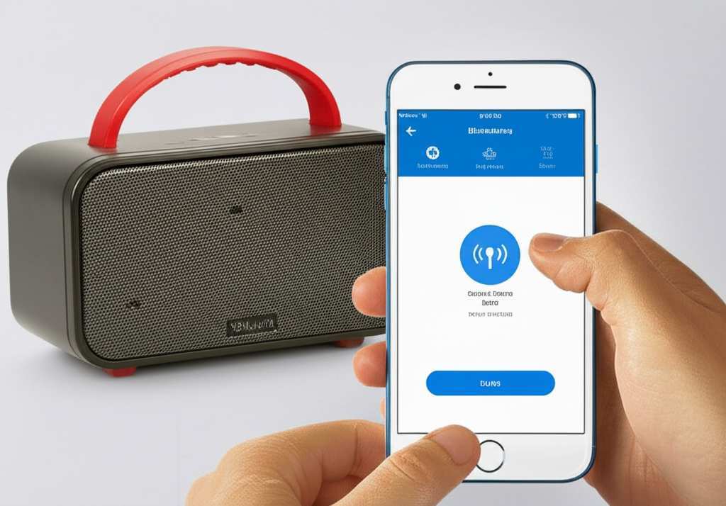 Generate a high-quality, relevant image prompt for an article about: How to Pair Sylvania Bluetooth