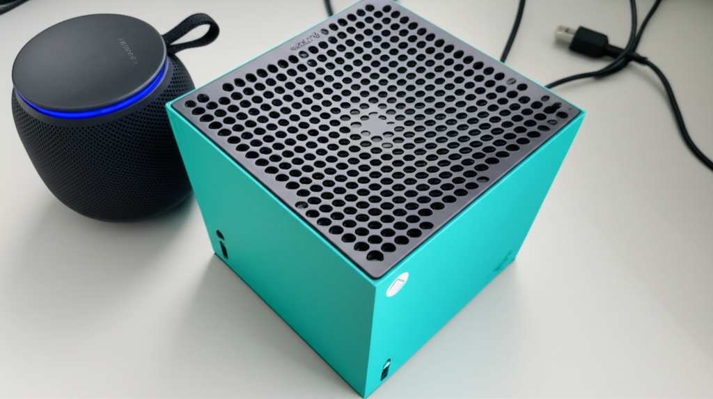 Generate a high-quality, relevant image prompt for an article about: How To Connect Bluetooth Speake