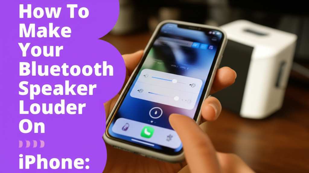Generate a high-quality, relevant image prompt for an article about: How To Make Your Bluetooth Spea