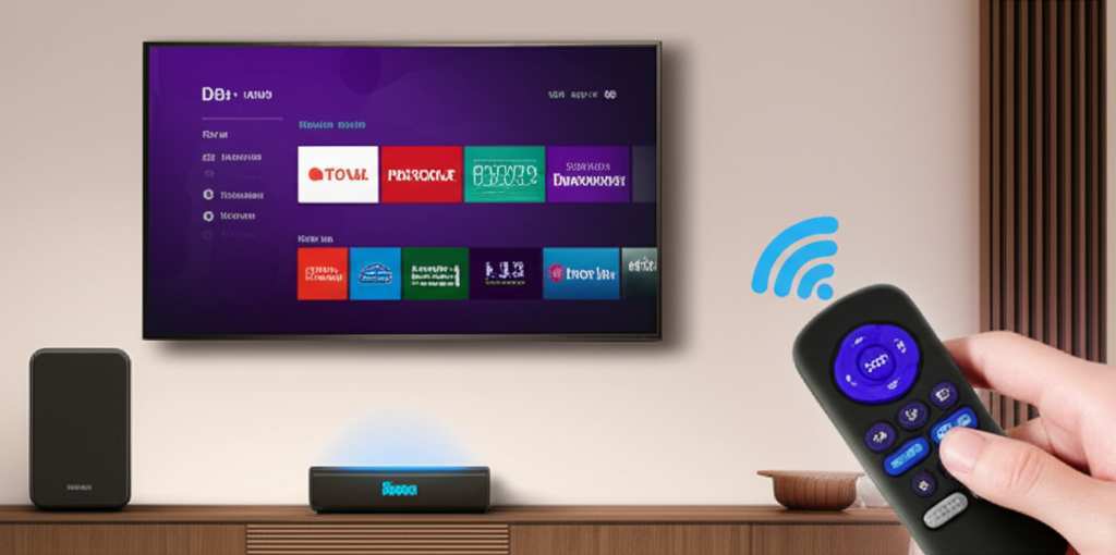 Generate a high-quality, relevant image prompt for an article about: How to Connect Roku TV to Bluet