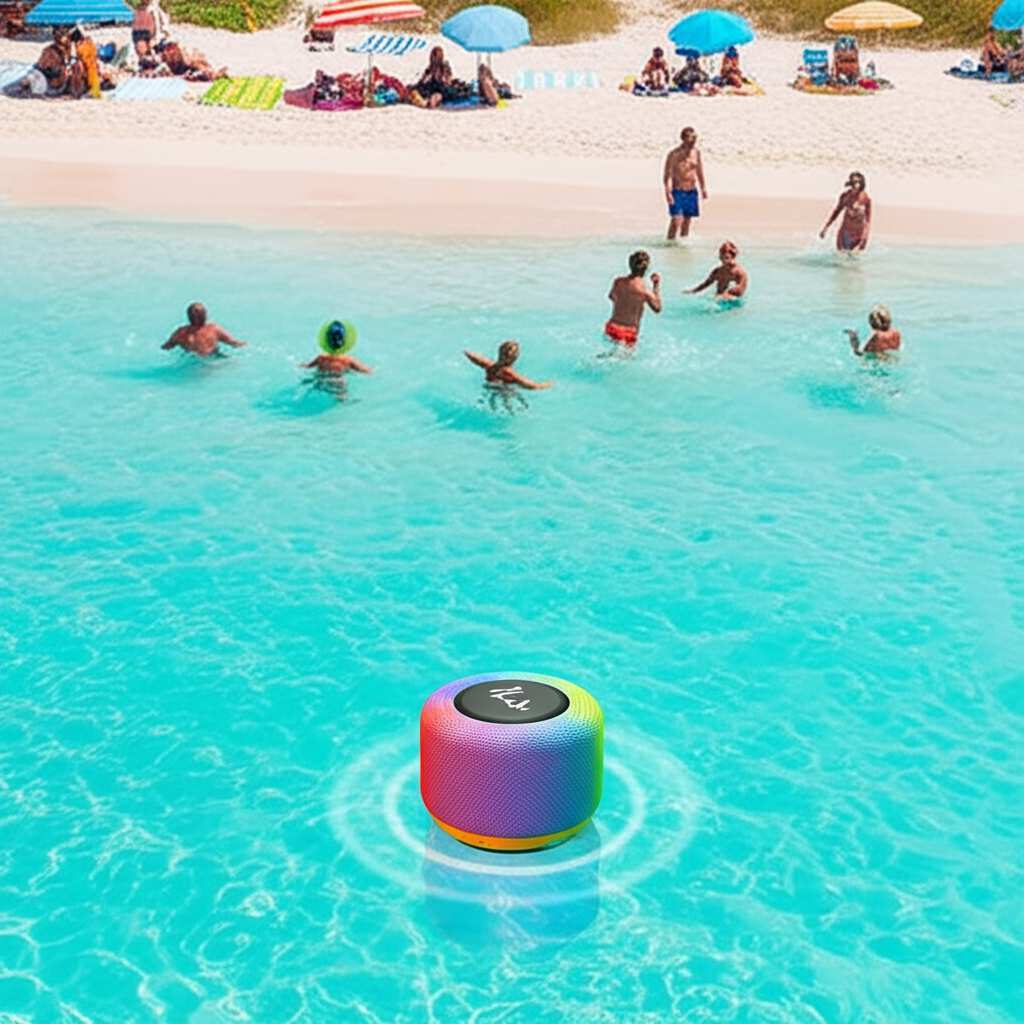 Generate a high-quality, relevant image prompt for an article about: Is Floating Bluetooth Speaker G