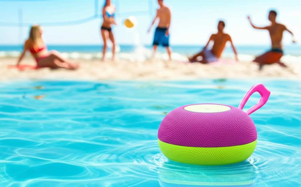 Generate a high-quality, relevant image prompt for an article about: Is Floating Bluetooth Speaker G