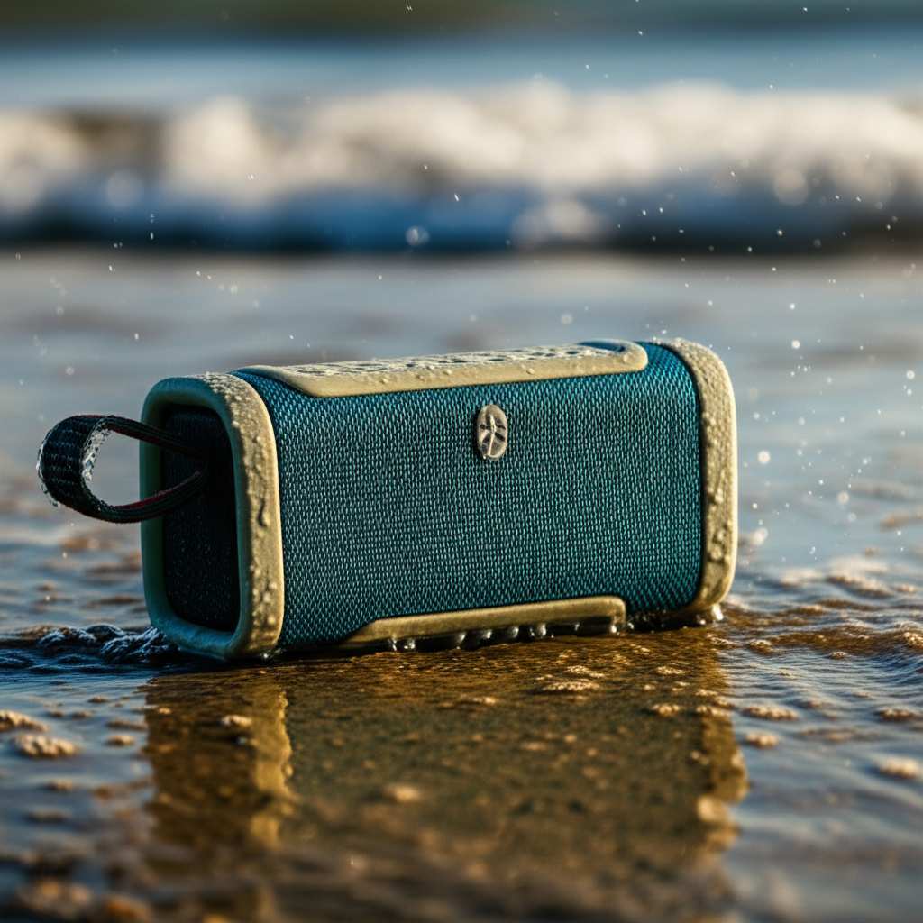 Generate a high-quality, relevant image prompt for an article about: Can Bluetooth Speakers Handle S