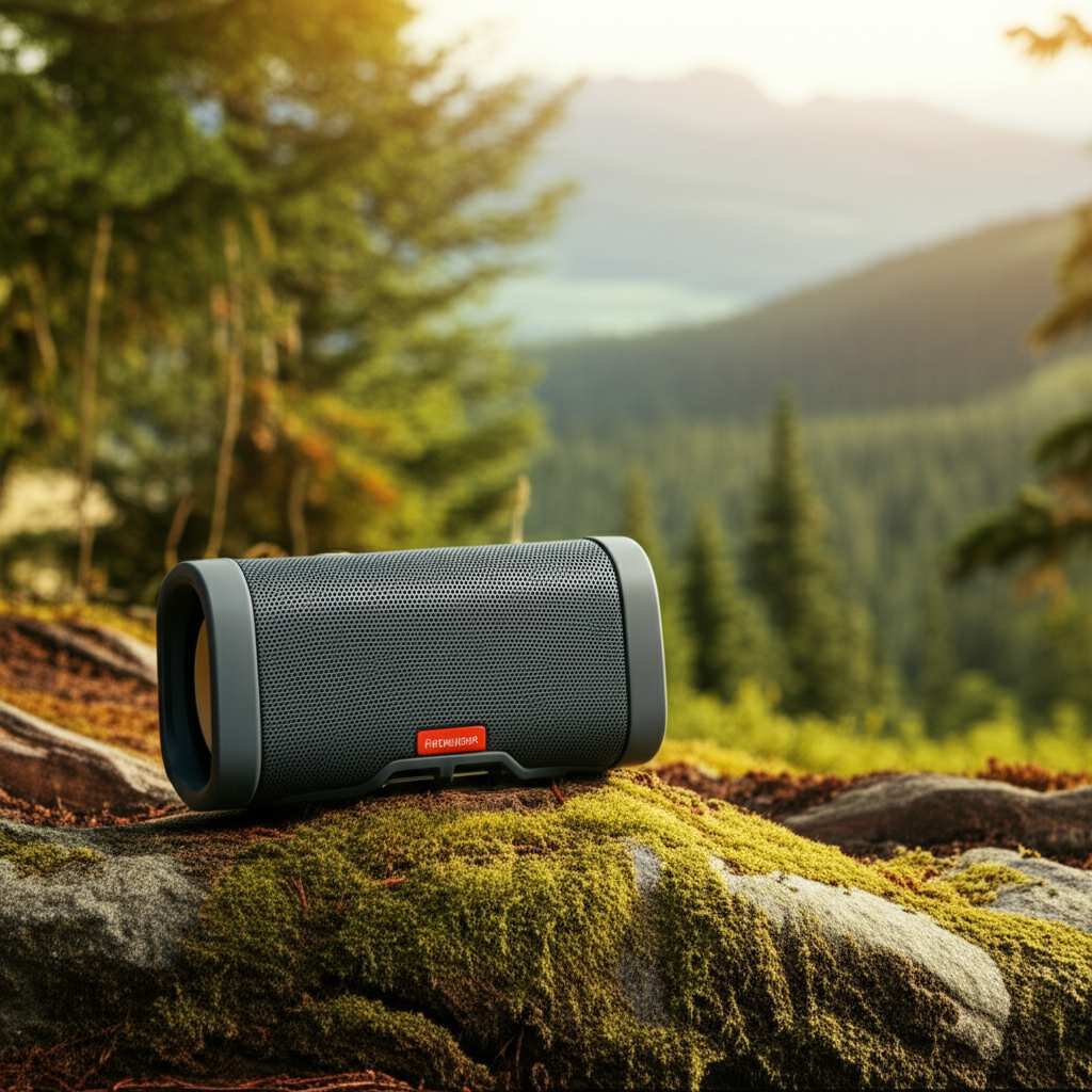 Generate a high-quality, relevant image prompt for an article about: Which Bluetooth Speaker Gives C