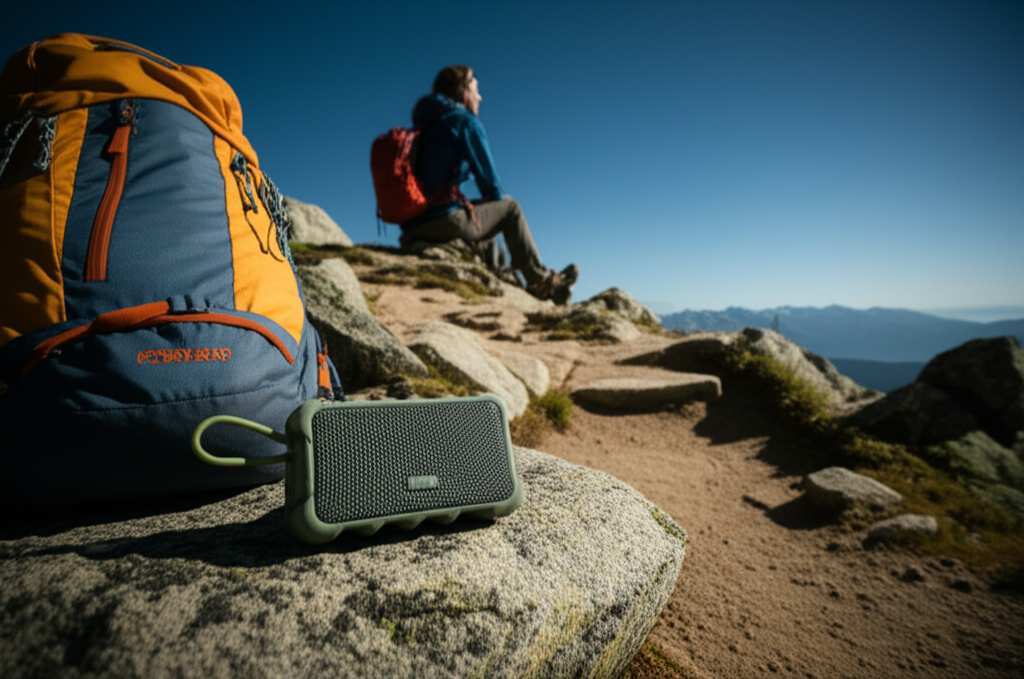 Generate a high-quality, relevant image prompt for an article about: How To Choose Compact Bluetooth