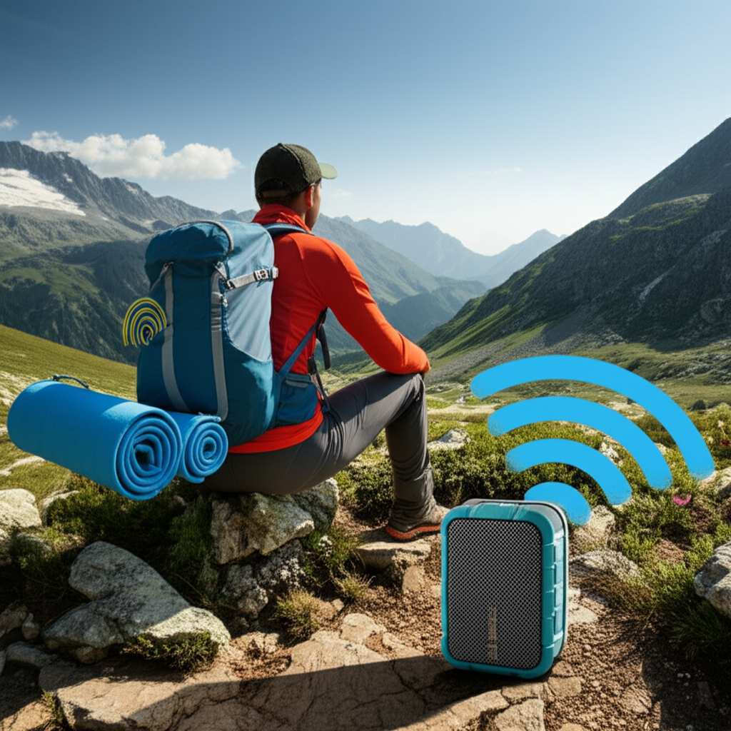 Generate a high-quality, relevant image prompt for an article about: Can Bluetooth Speaker Connect T