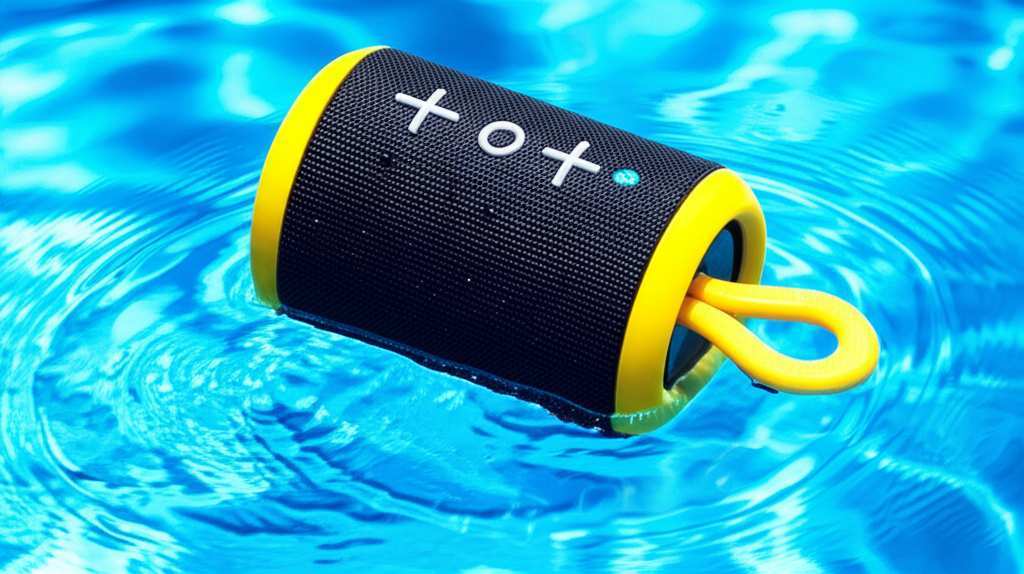 Generate a high-quality, relevant image prompt for an article about: Which Waterproof Bluetooth Spea
