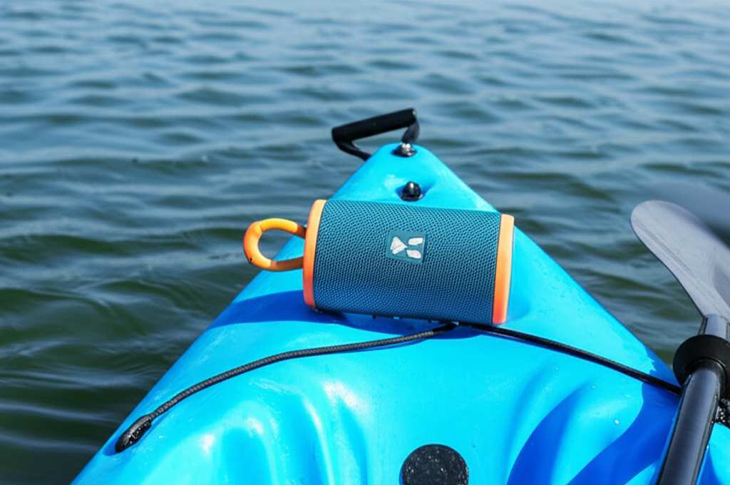 Generate a high-quality, relevant image prompt for an article about: Can Bluetooth Speakers Handle S