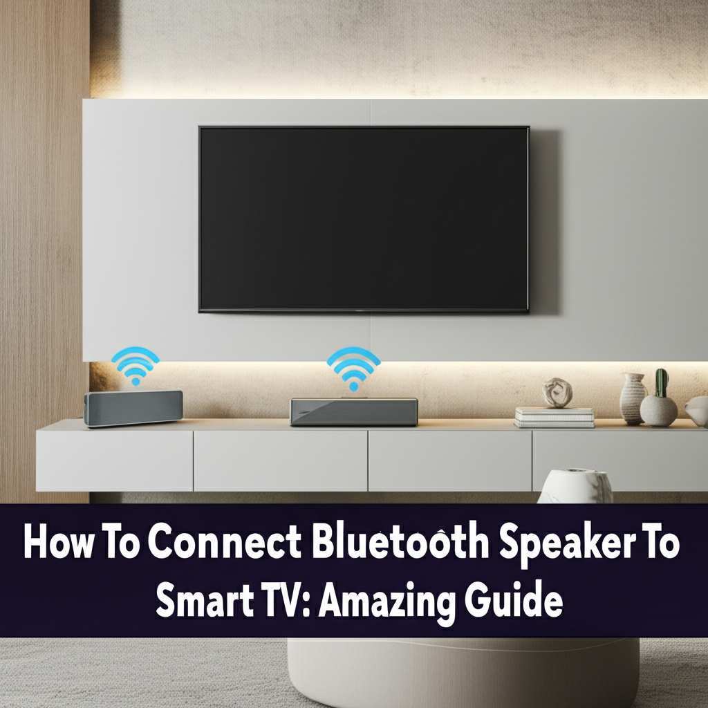 Generate a high-quality, relevant image prompt for an article about: How To Connect Bluetooth Speake