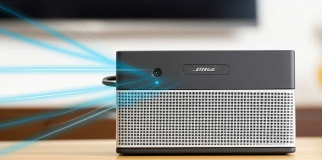 Generate a high-quality, relevant image prompt for an article about: How To Connect Bose Speaker To